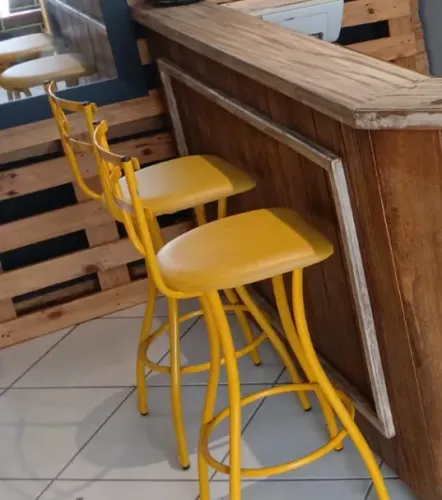 Banqueta, palet, balcao, freezer