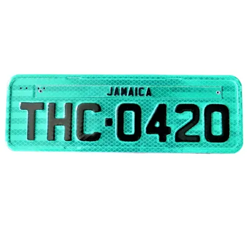 Placa Decorativa THC-420 Jamaica Personalizada
