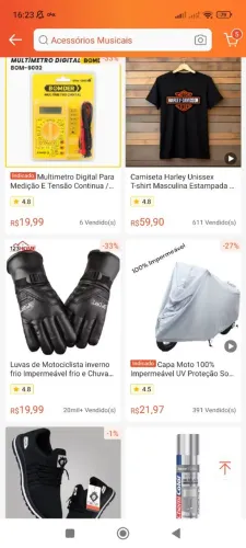 Luva de motociclista para o frio
