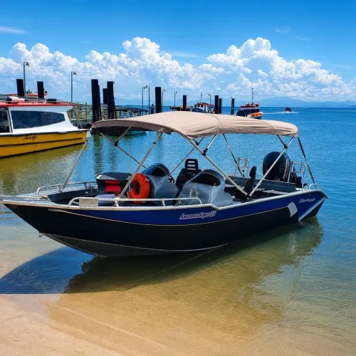 Lancha Amazonas Super SLX 6MT Alumínio Motor Mercury 100HP 4T