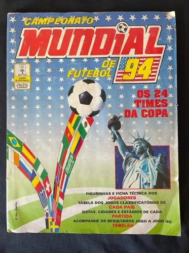 Album Copa 94 - Brasil Tetracampeão do Mundo