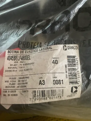 Botina De Elastico Lateral