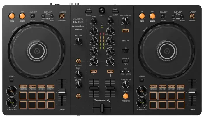 Controlador Portátil Pioneer DJ DDJ-FLX4 2 Canais Grafite