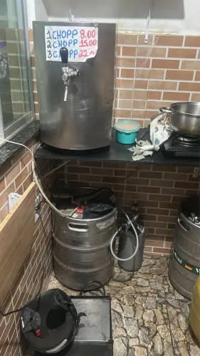 Chopeira bramah 220v + 1barril de 50 litros e 1 de 30 , cilindro grande