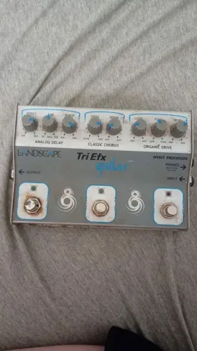 Pedaleira Landscape Tri Efx Analog Delay Chorus Drive