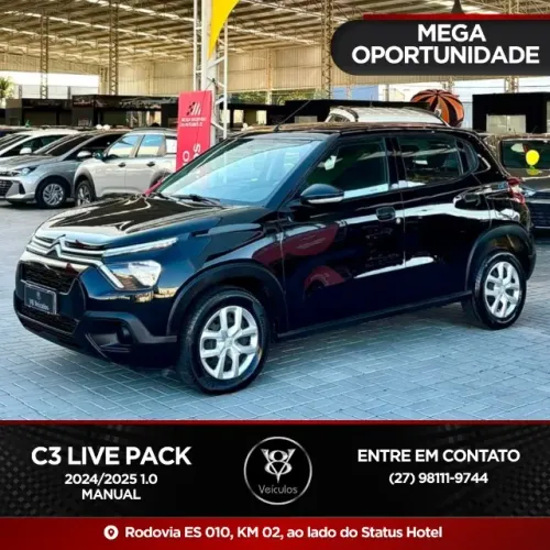 Citroen C3 Live Pack 1.0 Flex 6V 5P Mec. 2025