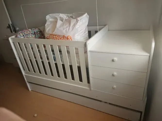 Berço - Cama Multifuncional 3 em 1