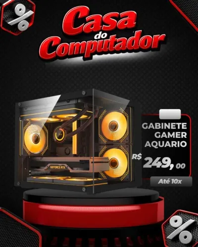 GABINETE GAMER AQUARIO
