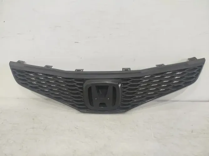 Grade Parachoque Honda Fit 2009 A 2012 Original 26118 Preto Fosco
