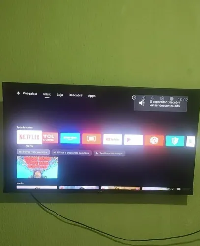 Smart tv TCL 40 polegadas Full HD Android tv modelo 40s615