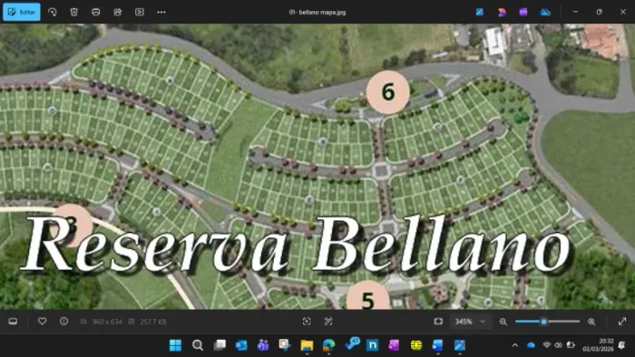 Terreno à venda em Itatiba/SP - Reserva Bellano (Bairro Planejado) m² 11x25