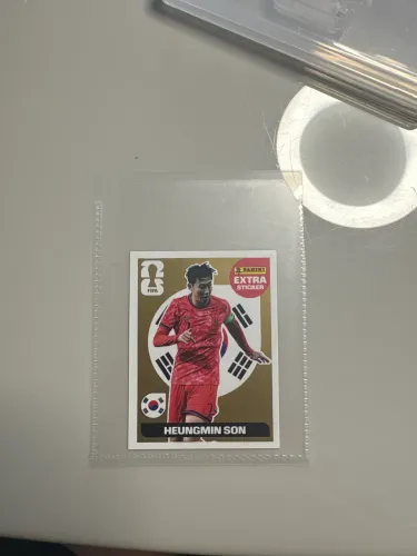 Figurinha Legend Extra Sticker Gold HEUNGMIN SON