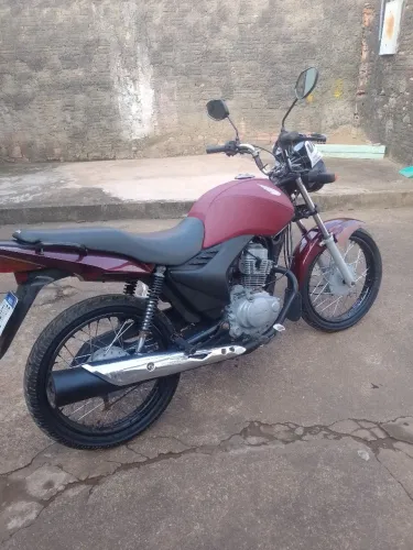 Moto Honda fan toda em dias, só transferir!! 2 pneu zero placa Mercosul toda durinha!!