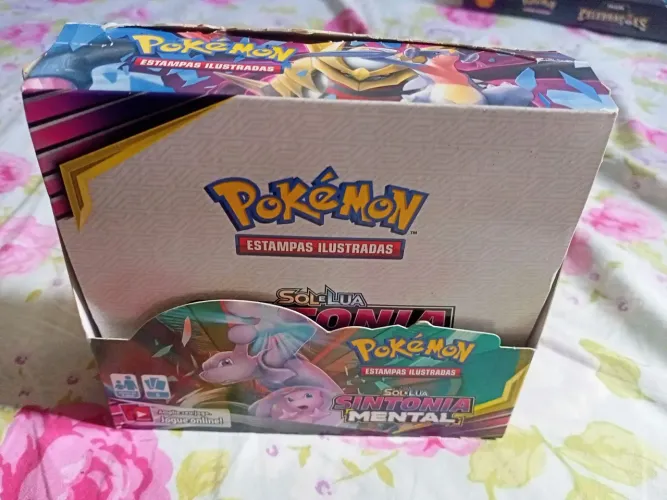 BOOSTER BOX ABERTA POKÉMON PKM
