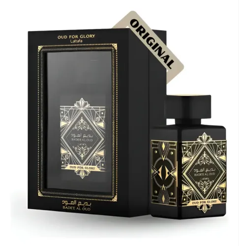 Perfume Badee Al Oud For Glory Lattafa Masculino 100ml Eau De Parfum