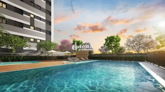 Apartamento com 2 quartos sendo 1 suíte disponível para venda no bairro Shopping Park em U
