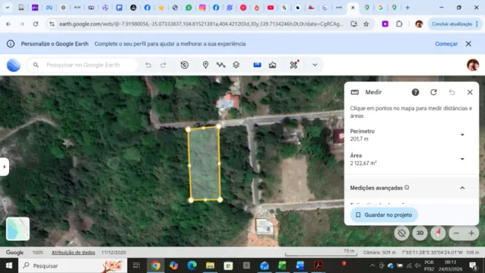 Terreno Exclusivo em Aldeia - 3.000m² - Condomínio Mirantes de Aldeia II