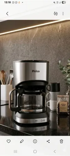 Cafeteira elétrica Philco