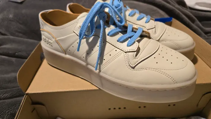 Tênis Adidas Rivalry Summer Low - Bege - Couro - Tam 42