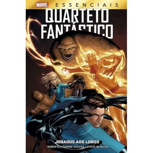 Hq Panini Quarteto Fantástico - Jogado aos Lobos (MARVEL ESSENCIAIS)