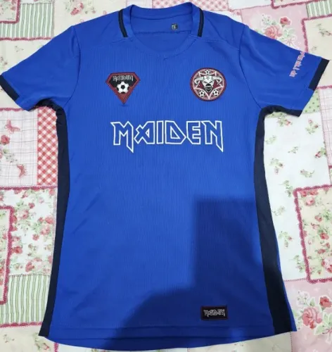 Iron Maiden Legacy of the Beast Futebol Camisa