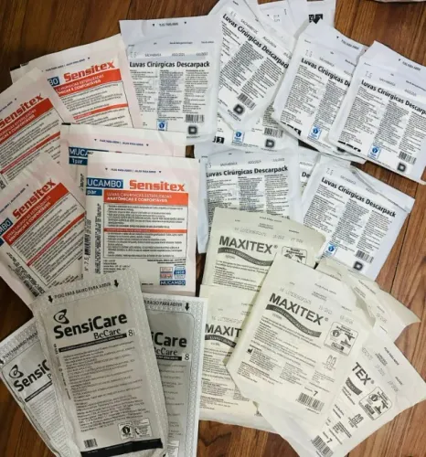 LUVAS CIRÚGICAS ESTÉRIL - 60 PARES