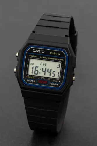 Relógio Casio F-91W Digital Masculino Preto