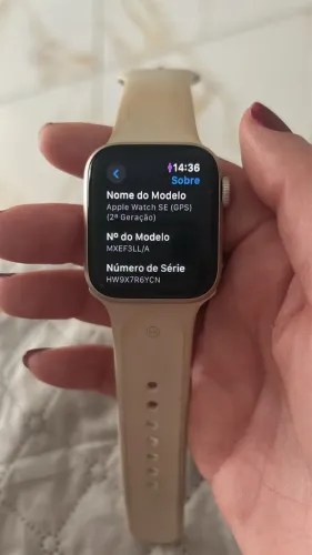 APPLE watch 40 mm 100% saúde bateria