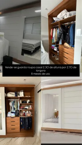 Vende-se guarda roupa casal 