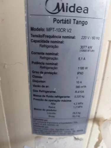 Ar-condicionado medea 220wat 650,00