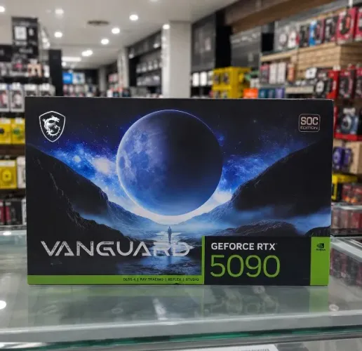 Placa de vídeo MSI GeForce RTX 5090 Vanguard Lacrada