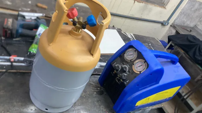 Estação Recolhedora E Recicladora Todos Os Gases Bivolt 1 Hp