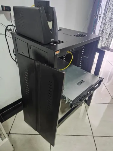 Kit Infraestrutura Completo: Servidor Dell R410 + Rack + Switch Gigabit + Nobreak