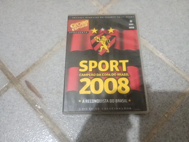 Dvd Sport Clube do Recife Campeão da Copa do Brasil 2008