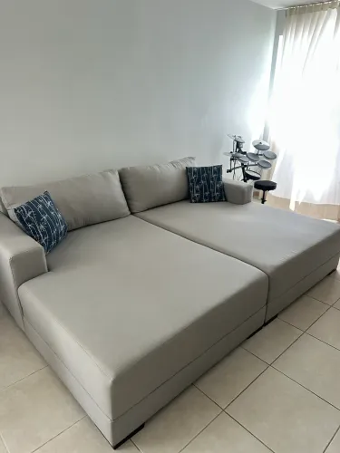 Sofá chaise fixo grande!