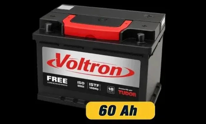 Bateria voltron 60 ah 18 meses de garantia 