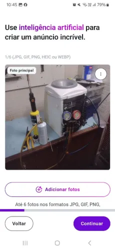 Conserto de micro-ondas e refrigeração 