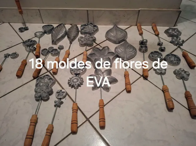 Moldes de flores de EV A