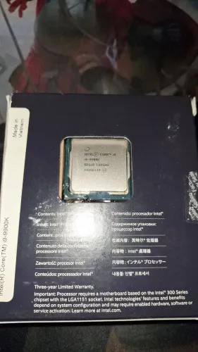 Kit upgrade i9 9900k + placa mãe B360 AORUS Gaming + 16Gb RAM DDR4 2400mhz + SSD 460Gb