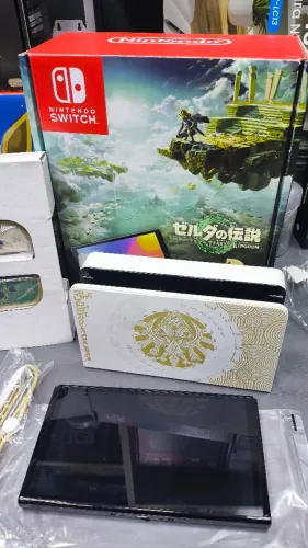 Nintendo Switch Zelda desbloqueado 256gb