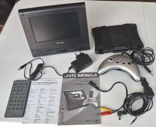 Dvd vintage Mobile Tectoy T6000 12 Jogos Na Memória Original