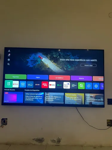 TV LG 75" 4K UHD NanoCell 75NANO77SRA- Excelente Estado