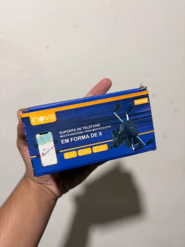 Suporte para moto com carregador
