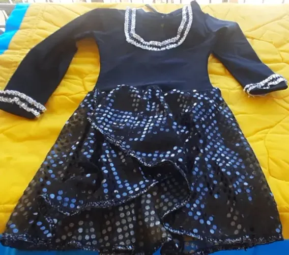 Fantasia infantil de dançarina, 4 anos