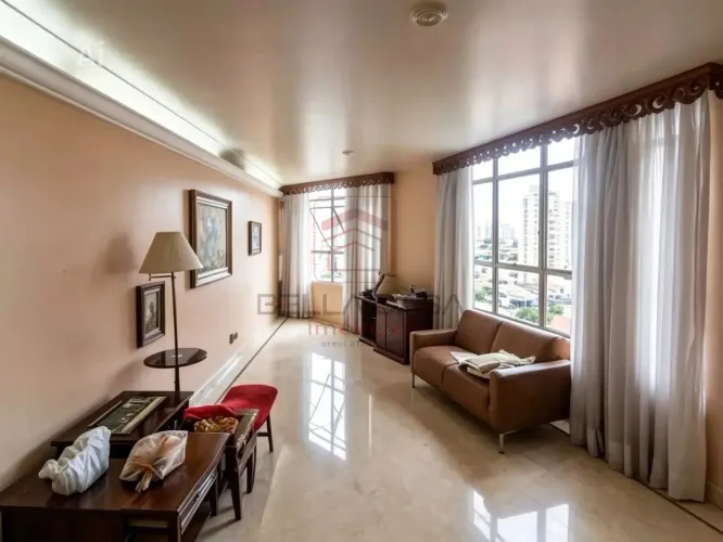 Apartamento 115 M² na Av Paes de Barros , sol da manha , 3 dormitórios , 1 vaga