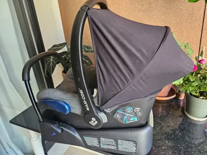 Maxi-Cosi, Bebê Conforto Citi com Base, 0 a 13kg - Cinza
