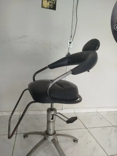 Cadeira de barbeiro!