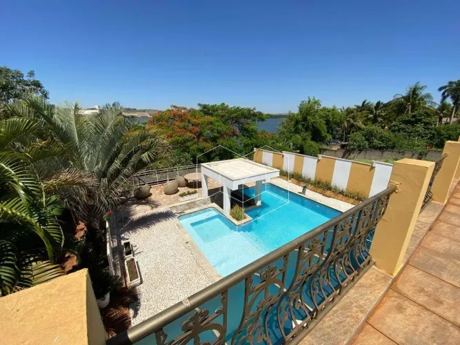 Chácara com 2 dormitórios à venda, 1001 m² por R$ 2.100.000 - Jardim Olaria (Potunduva) -