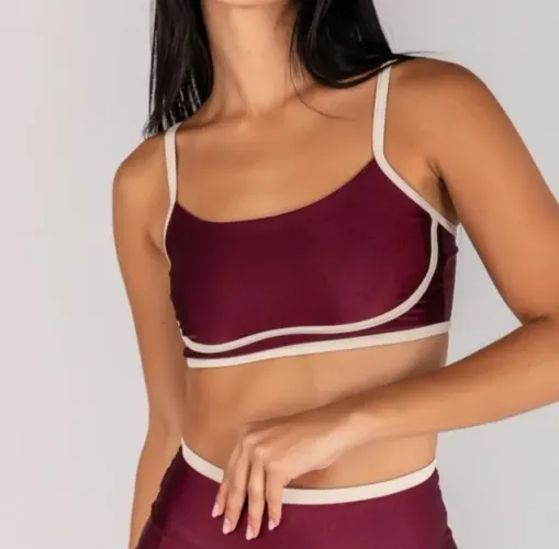 Top de academia feminino