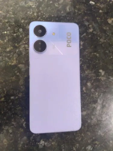 Celular POCO C65 - Funcionando perfeitamente - Tela trincada